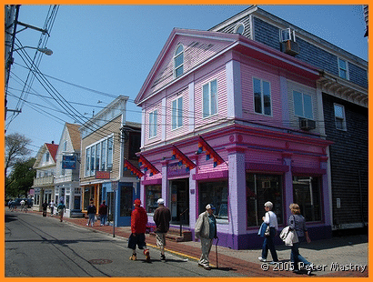 Provincetown street shop
