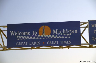 Michigan State Sign Michigan State Sign