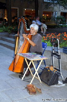 Strassenmusiker Quebec City Strassenmusiker Quebec City