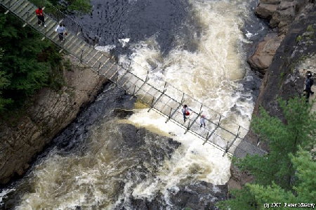 St. Anne Canyon Laurent Bridge