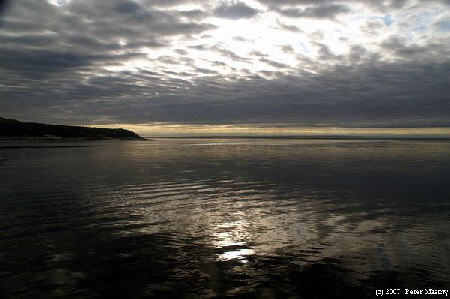 Saguenay Fjord in der Dmmerung