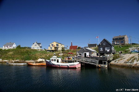 Fischerboote in Peggy´s Cove Fischerboote in Peggy´s Cove