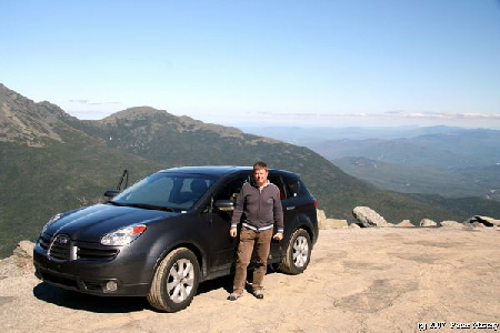 Peter auf der Mt. Washington Auto Road Peter auf der Mt. Washington Auto Road