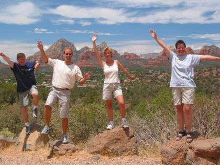 Peter Holger Ela Nicole in Sedona