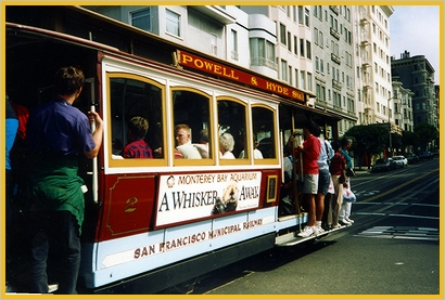 Cable Car - quer durch die Stadt