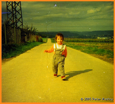 Nicole - schon frh unterwegs